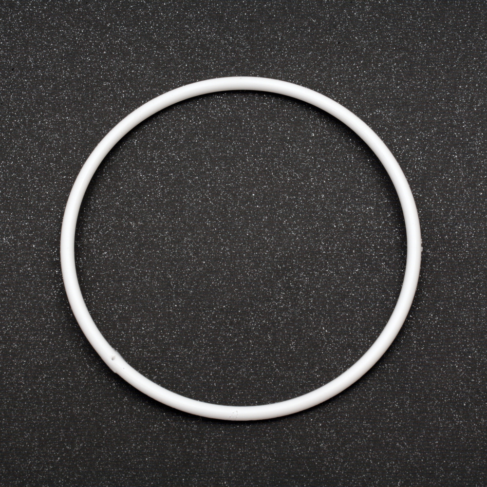 Plastic Ring, 350 mm, White