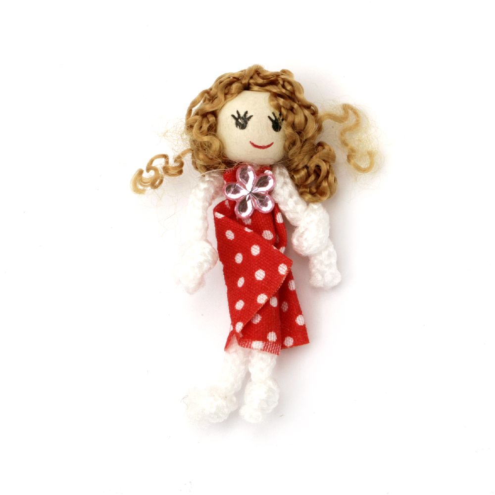 Кукли от текстил с обли главички -10 броя