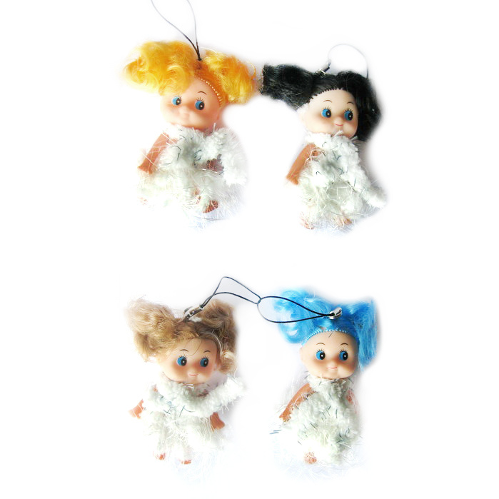 Cell phone strap - dolls 75 mm