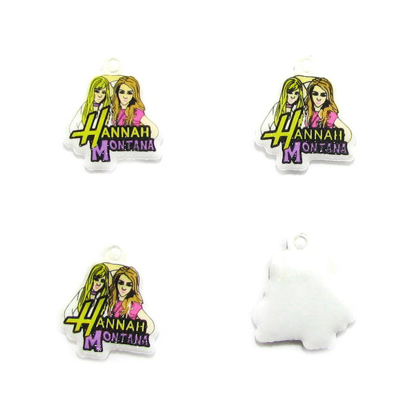 Silicone Figurine for Handmade Accessories, HANNAH MONTANA / 30 mm - 10 pieces