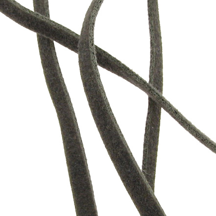 Faux suede jewellery elastics 2.5 mm