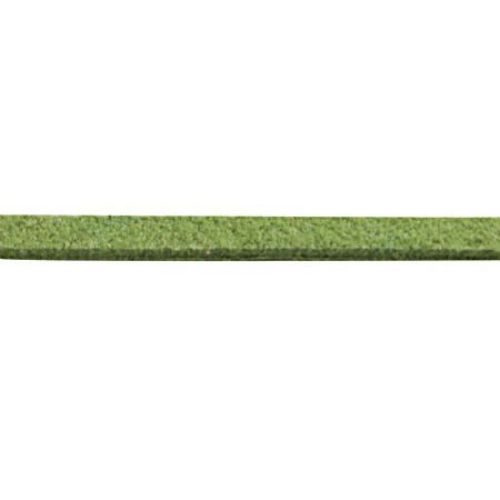 Σουέτ δερμάτινο κορδόνι 3x5,5 mm πράσινο -5 μέτρα