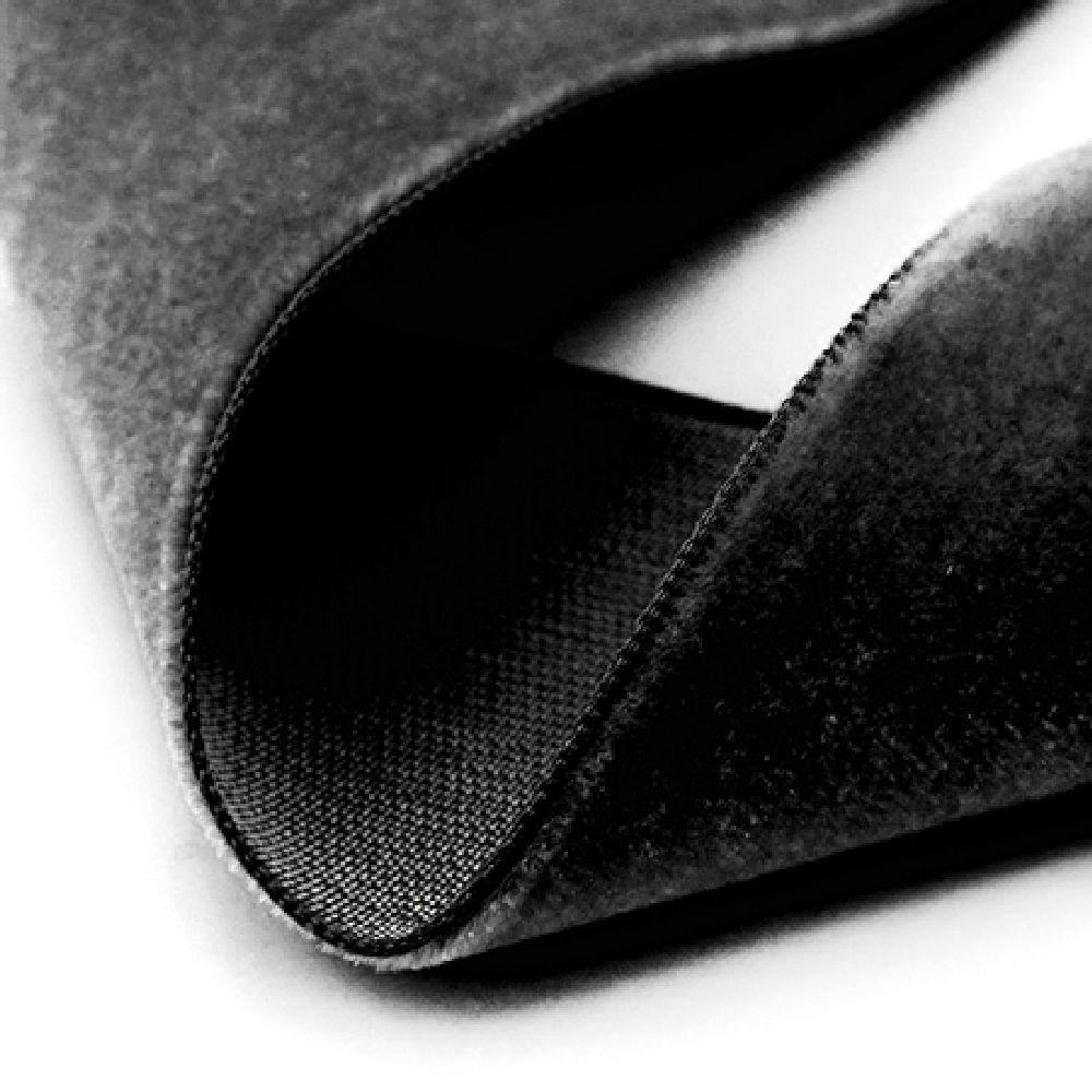 Velvet Ribbon 1 mm black -3 meters