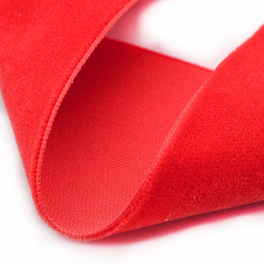 Velvet ribbon 1 mm red -3 meters