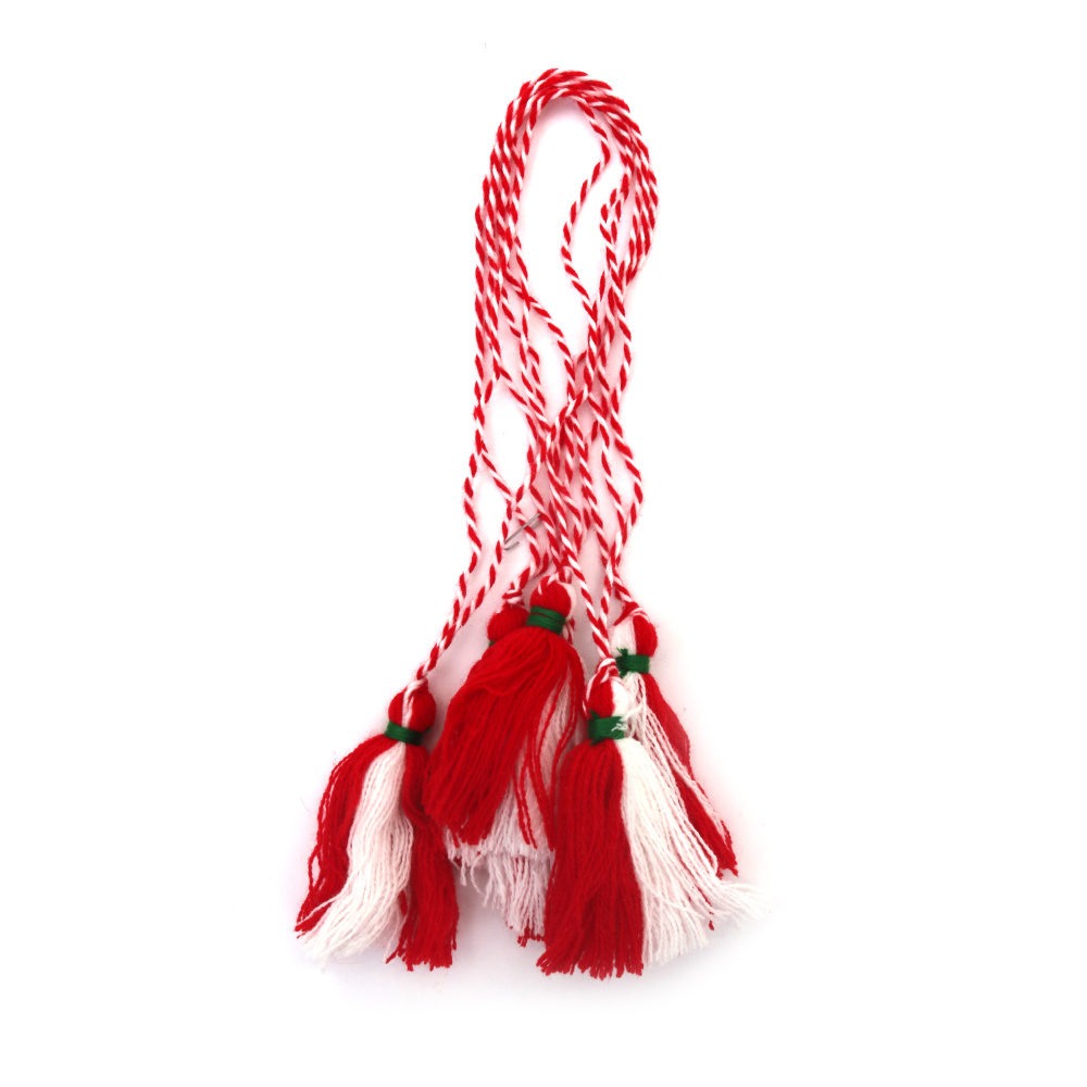 Ciucure Martisor  BZCH 6,5 cm 22 cm - 10 bucăți