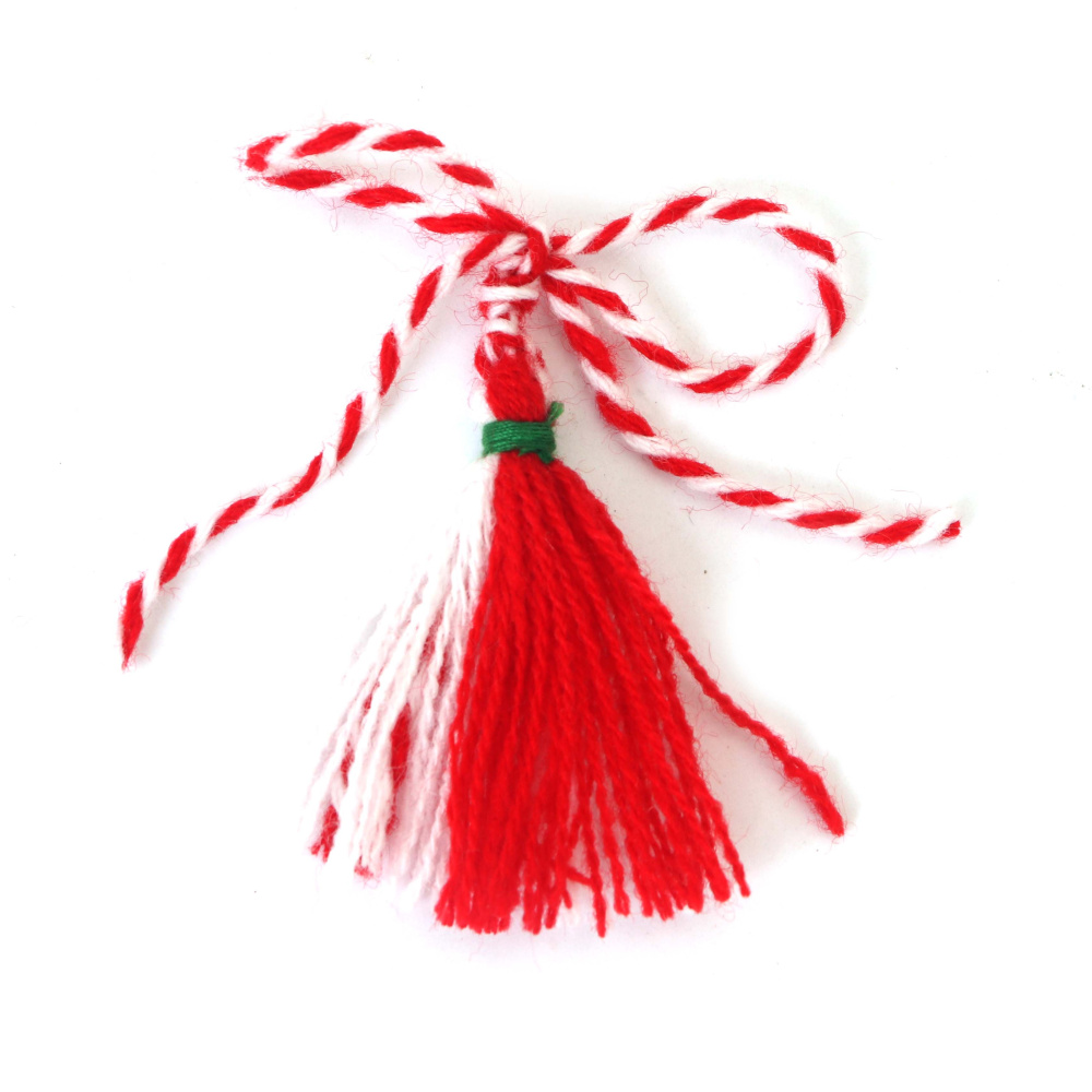 Ciucure Martisor BZCH mic 4,5 cm 20 cm - 10 bucăți