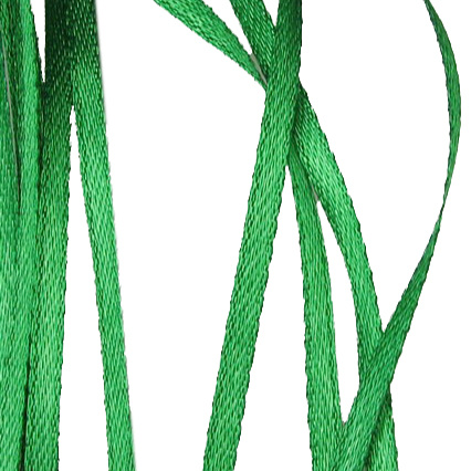  braid Satin 3 mm green -10 meters