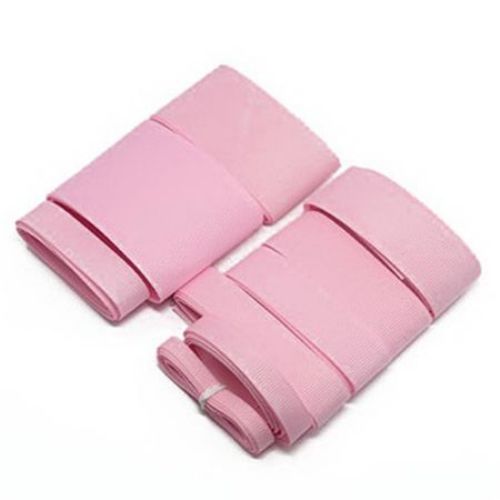 Set of Satin Grosgrain Ribbons from 6 mm to 50 mm - 9 sizes x 1 meter / Pink