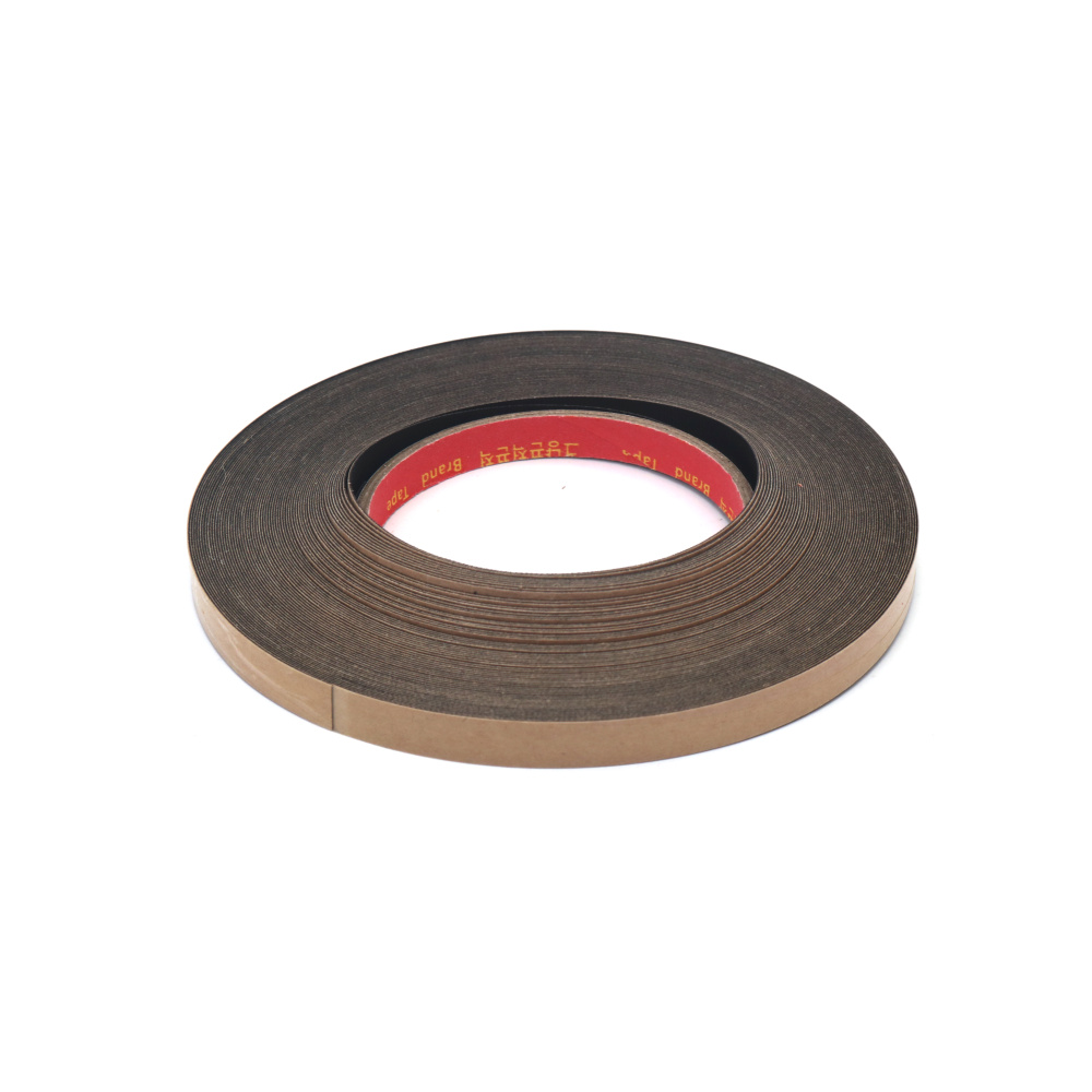 Cinta de montaje textil autoadhesiva impermeable, semi-elástica, no deja residuos, negra, 10 mm x 22,8 m – para manualidades y bricolaje