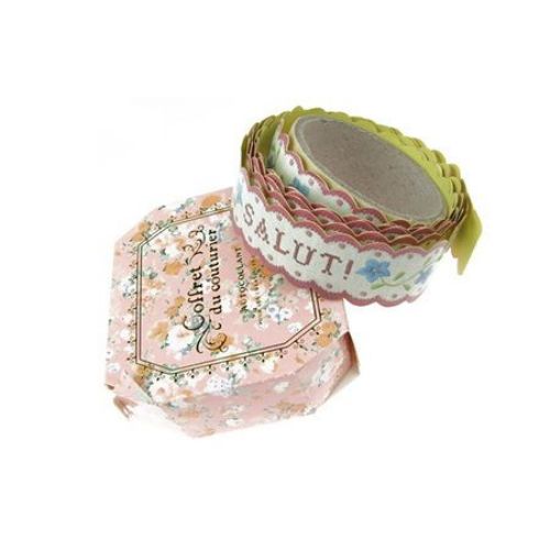 Adhesive Washi Tape, Decorations, Gift Wrapping, DIY Crafts, Scrapbooking, Decoupage 20mm  of self-adhesive ash from roses -1.5 meters