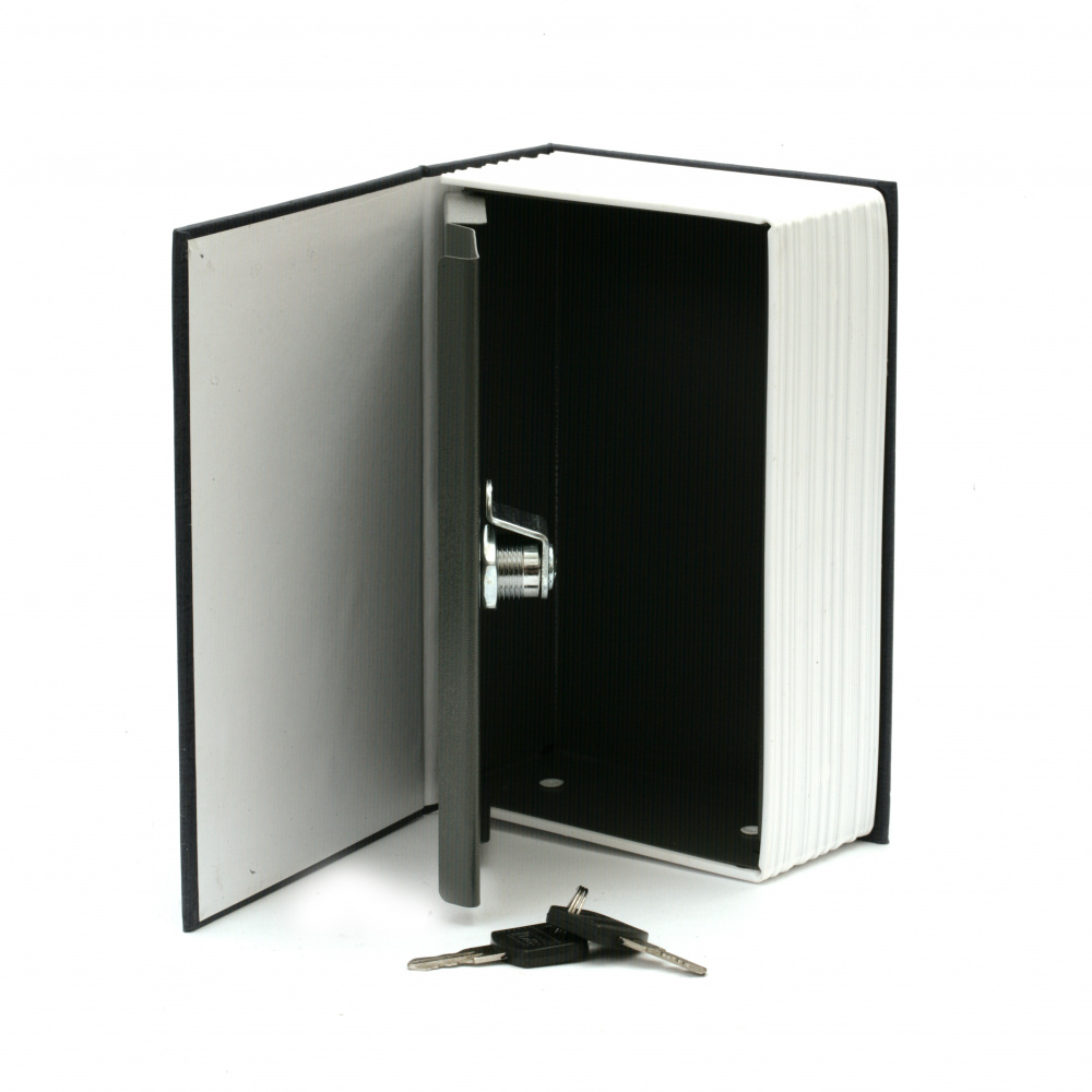 Carte  tip seif cu cheie 180x115x55 mm culoare ASORTAT