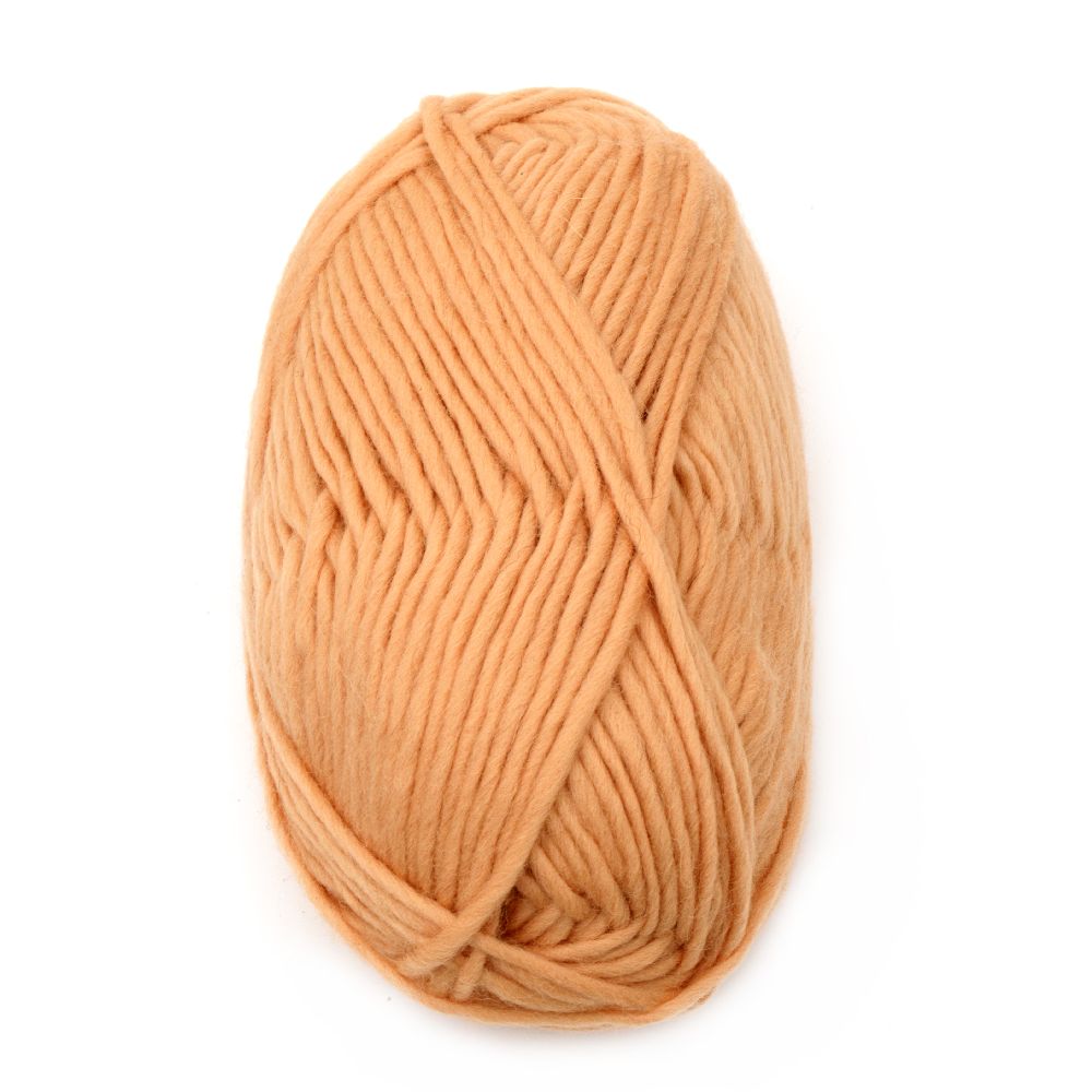 Amalia yarn 100% peach wool -100 grams