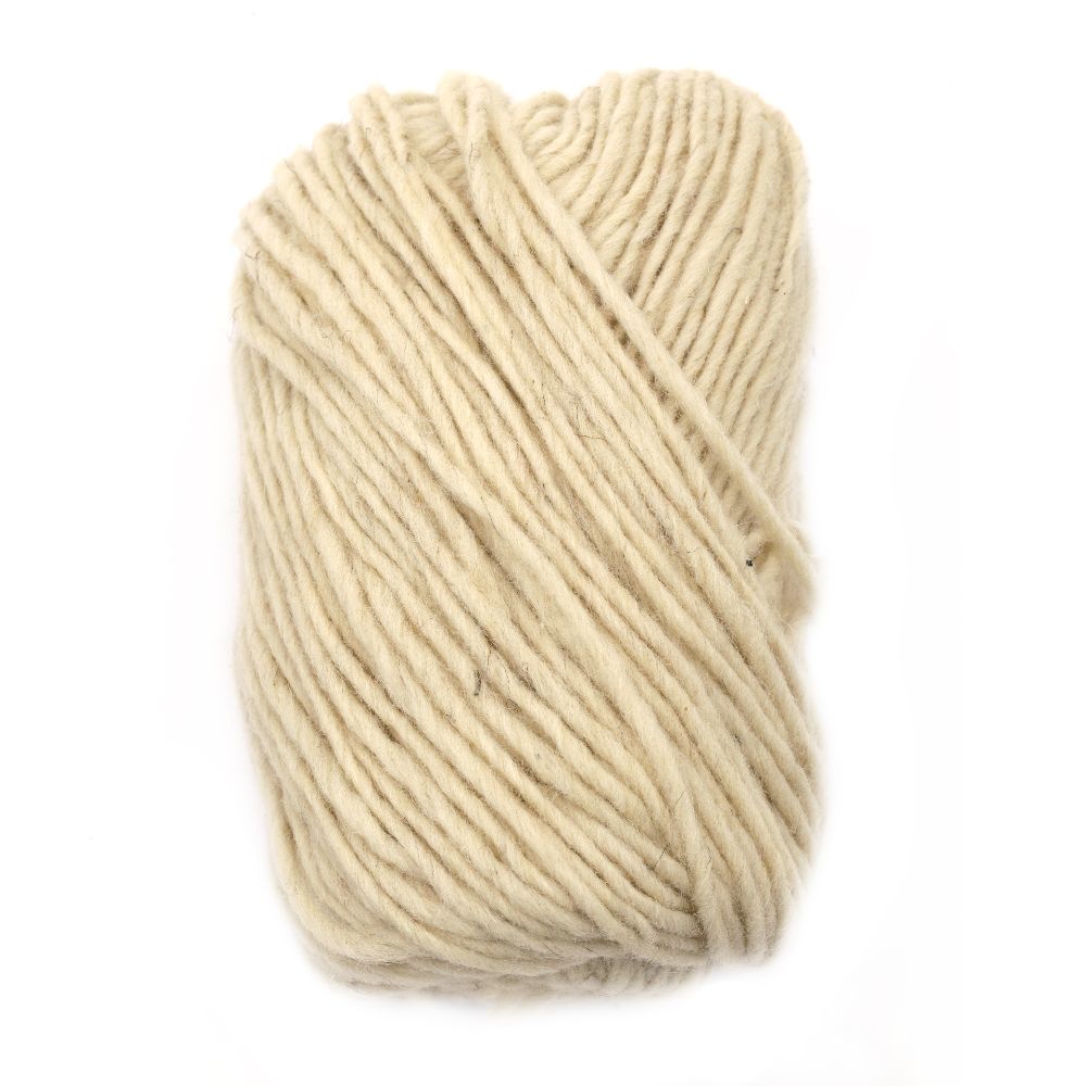 Woolen yarn for making clothes, jewelry and accessories 130 m