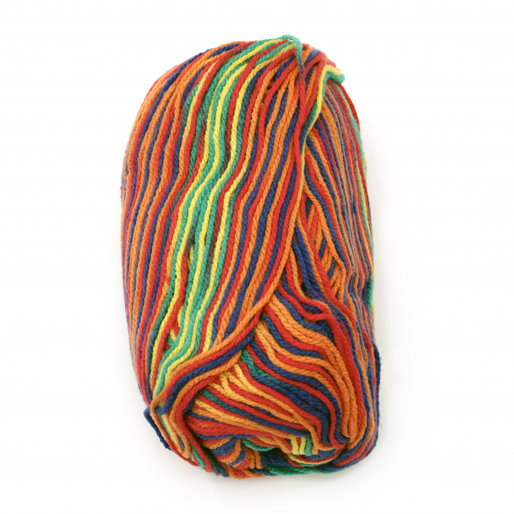 Multicolored Yarn Dancing Baby / 100 Percent Acrylic / 100 grams - 250 meters