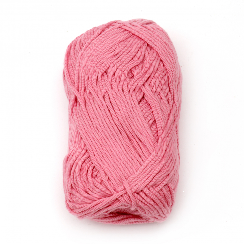 Yarn COTTON PASSION / 100% Cotton / Pink / 50 grams - 85 meters