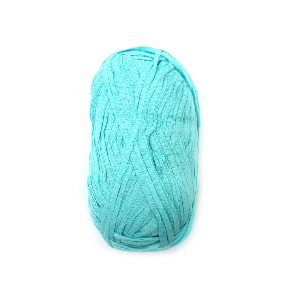 Fir Weekend turcoaz deschis – 100% bumbac natural – 100 g (90 m) – perfect pentru tricotat ușor, croșetat și creații de vară