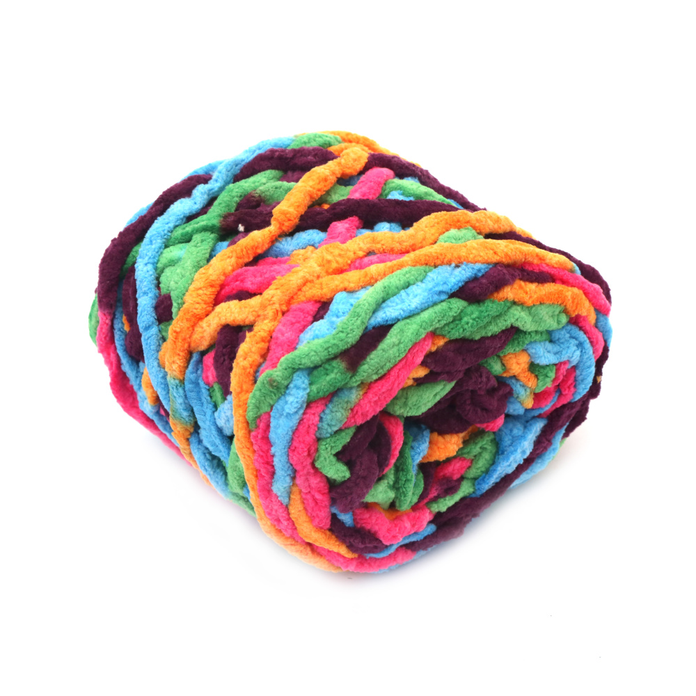 100% Micro Polyester Yarn, Color Melange ~ 44 meters - 100 grams