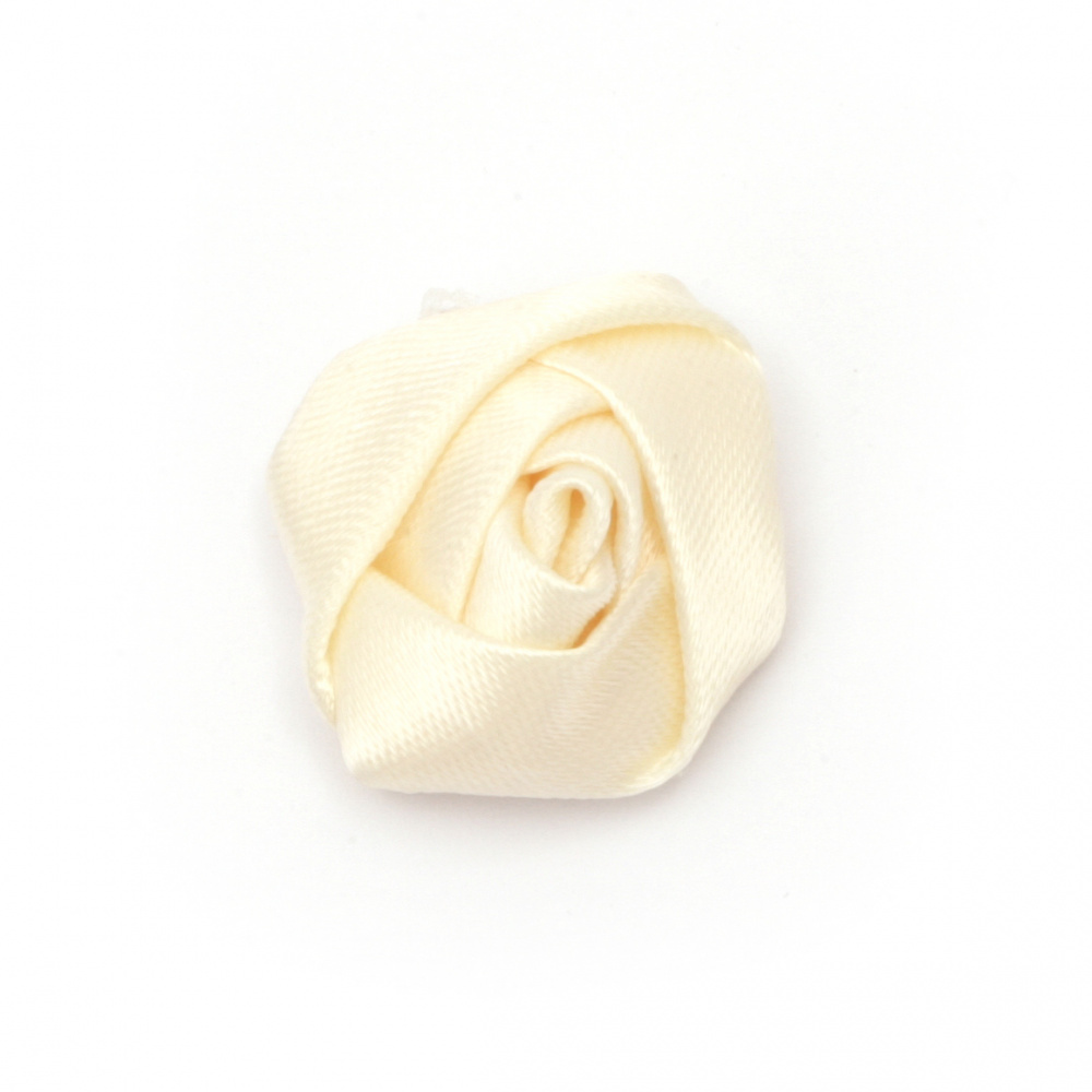 Rose 25x15 mm champagne - 10 pieces