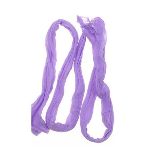 Полиестерен ръкав за найлонови цветя /тип чорапогащник/ лилав светъл -пакет 5 броя