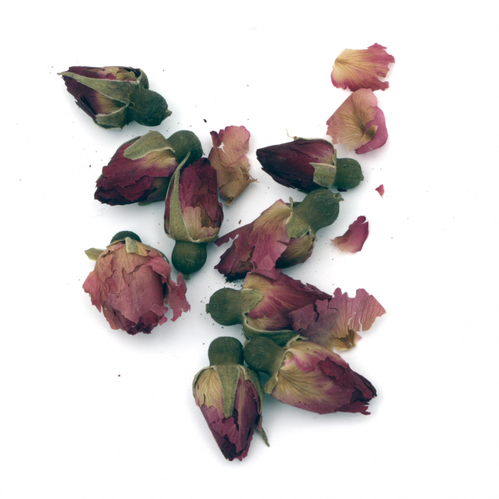 Natural dry rose buds 20 ~ 30 mm -10 grams
