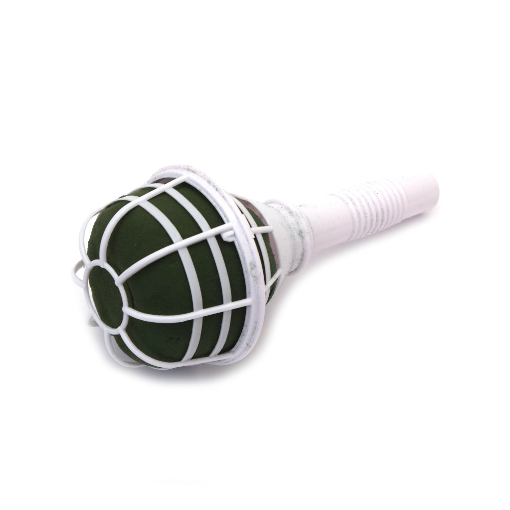 Spumă Florală Tip Microfon 180x180 mm – Bază Perfectă pentru Buchete din Flori Proaspete și Aranjamente Florale Creative