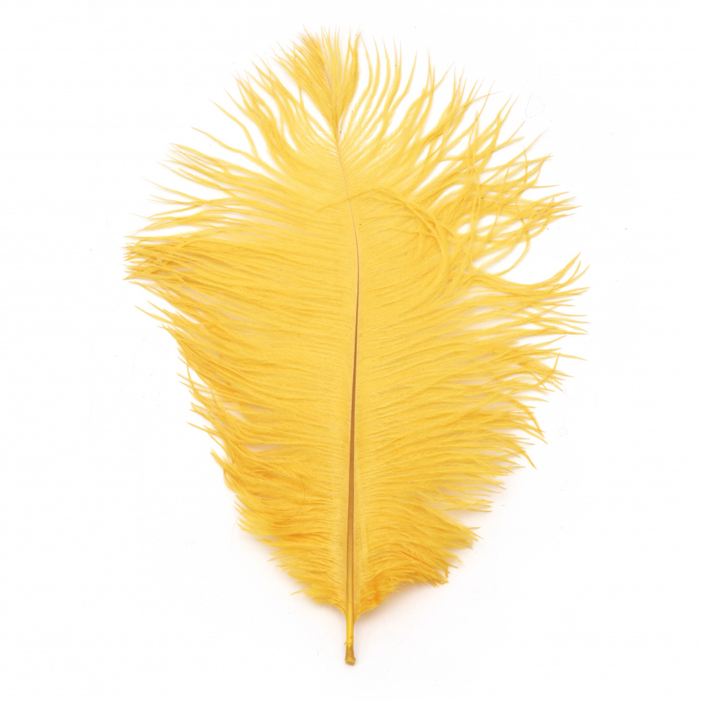 Ostrich Feather 200~300 mm color Yellow