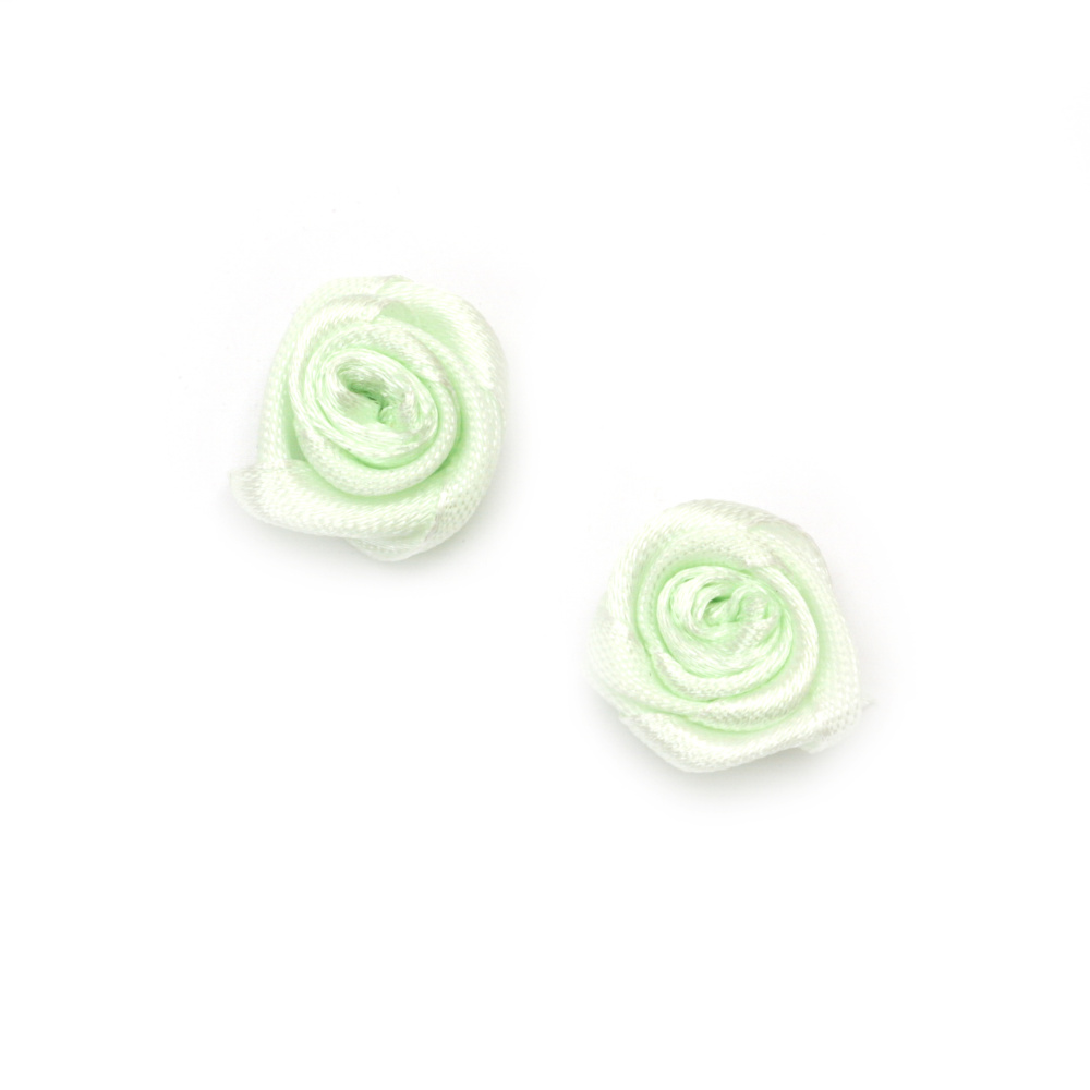 Rose 21~25 mm green - 10 pieces