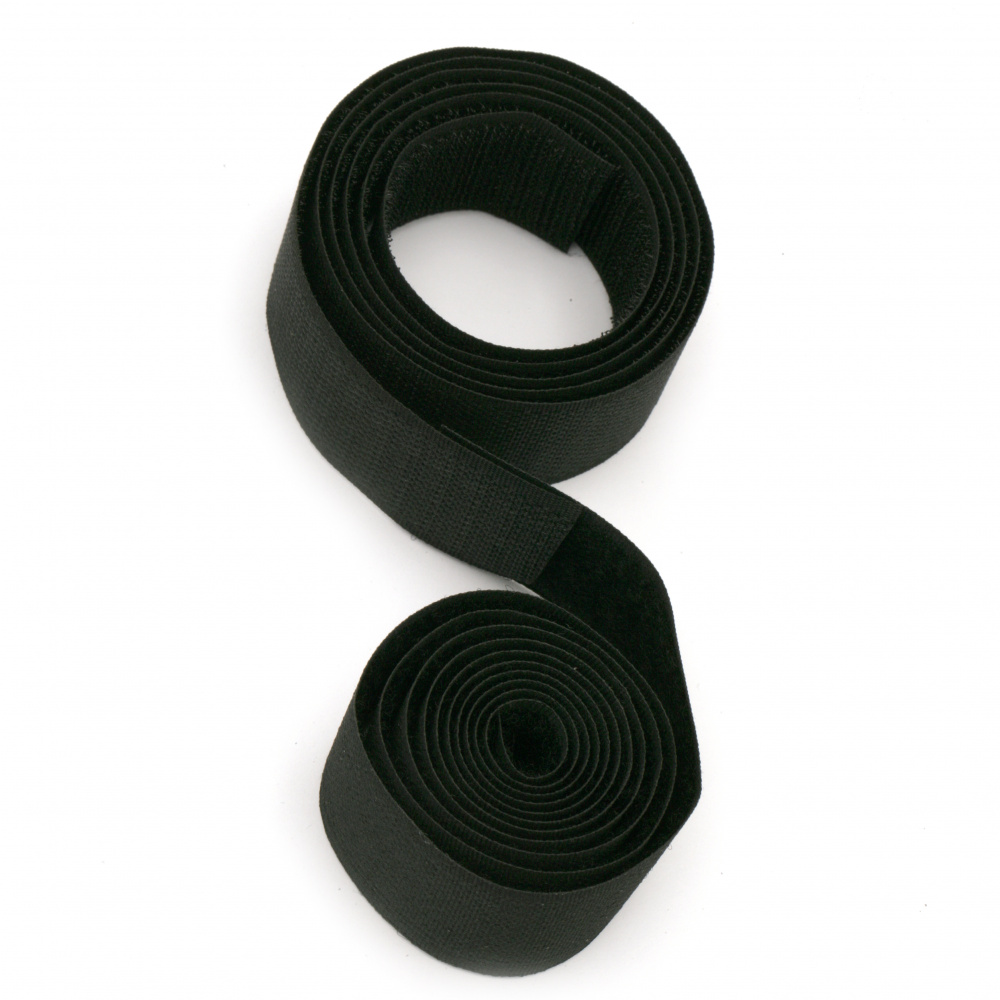Velcro 3 cm black -1 meter