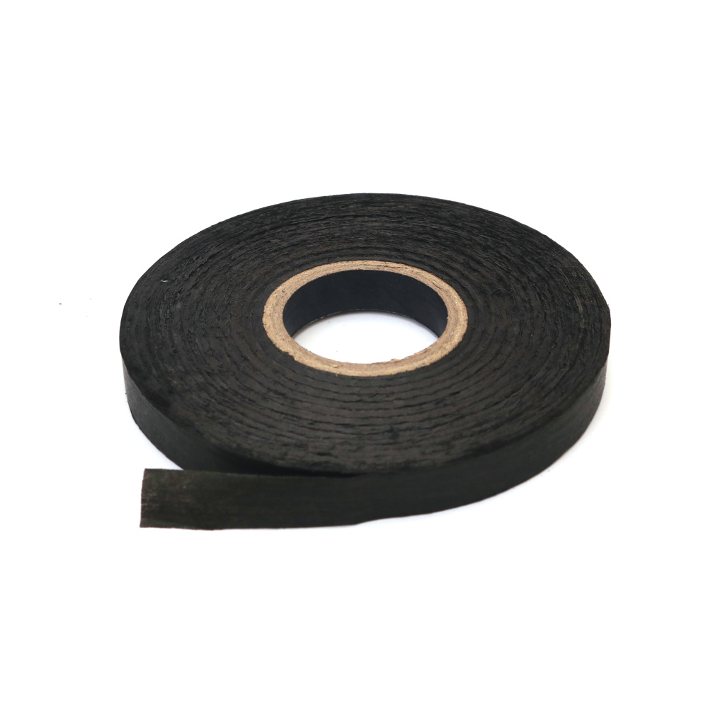 Bandă de hârtie 12 mm neagră ~200 metri