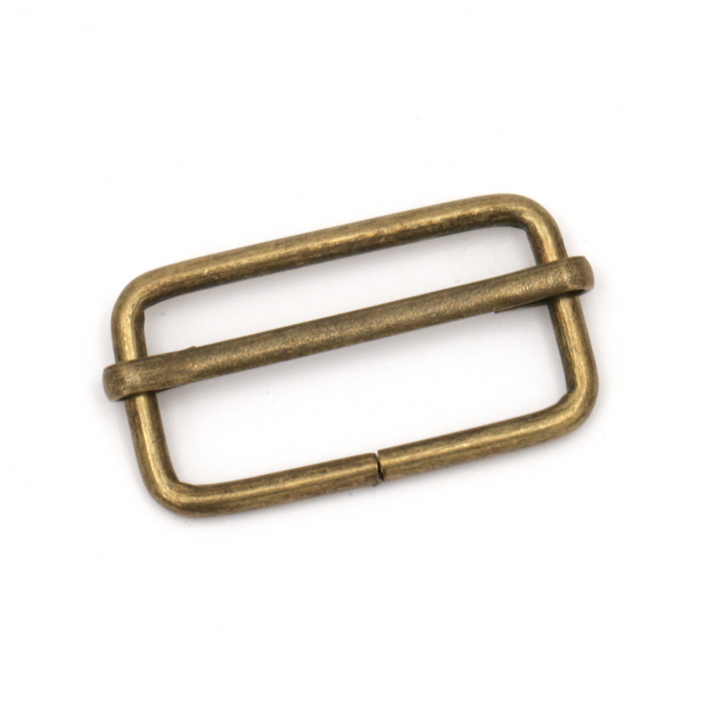 Slide Buckles for DIY Accessories / Inner Diameter: 32x16x2.8 mm /  Antique Bronze - 10 pieces