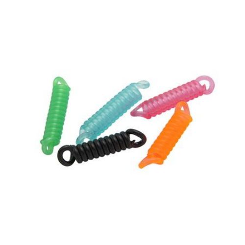 Coupling element silicone spring 5x25~28 mm hole 3 mm MIX - 10 pieces