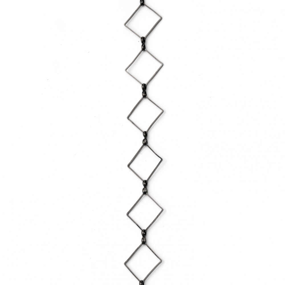 Chain 15x15x1 mm stainless steel color-1 meter