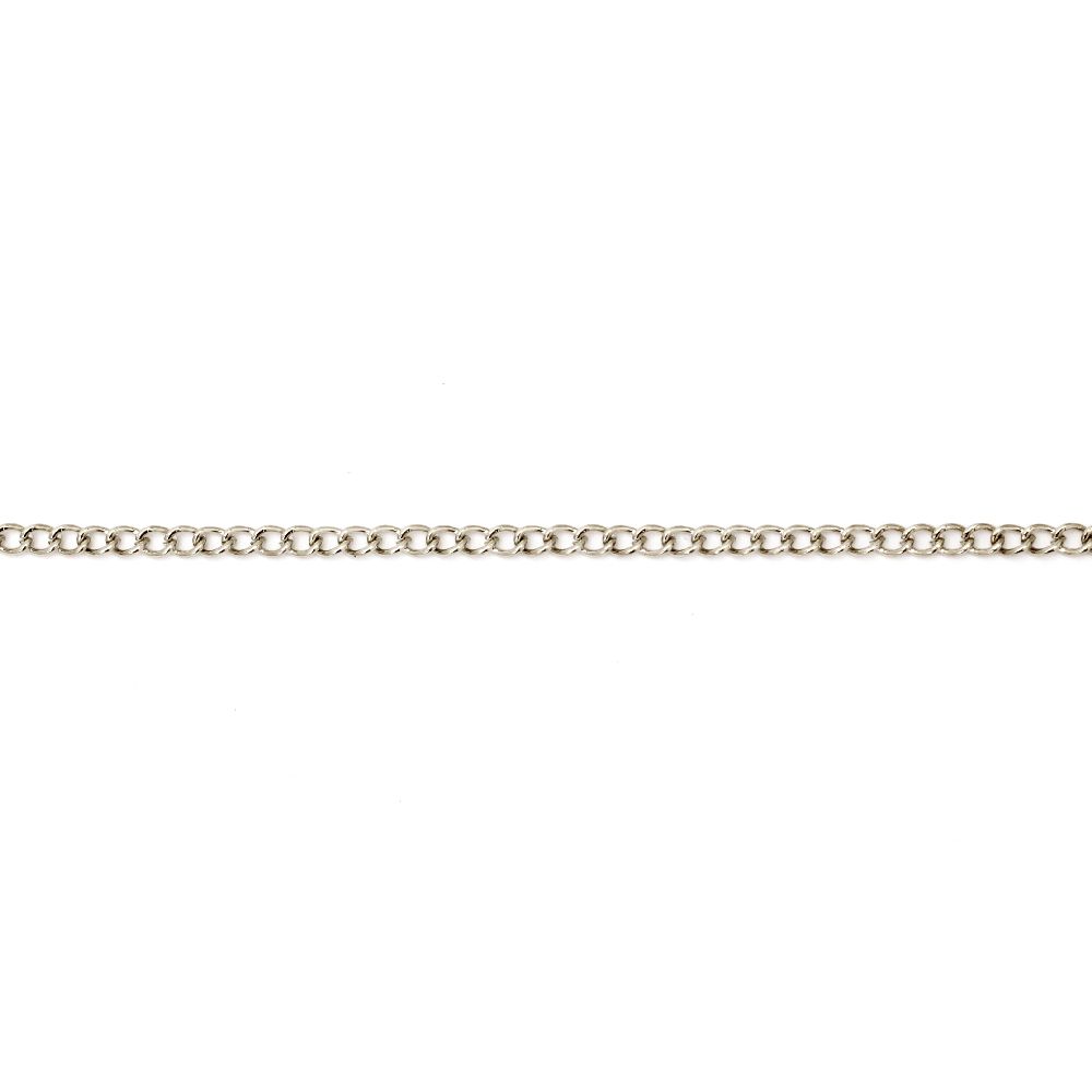 Metal Chain / 5x4x2 mm / Silver Color NF - 1 meter