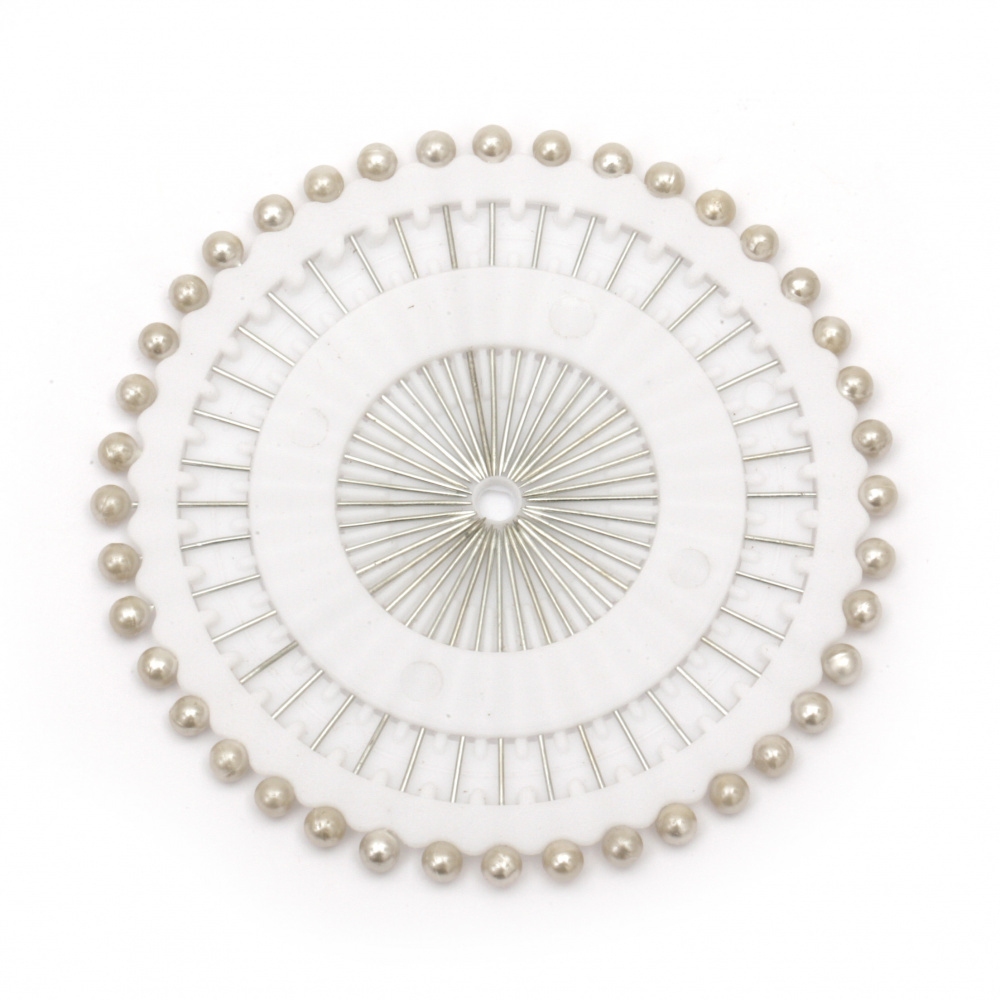 White pins, 35 mm - 480 pieces