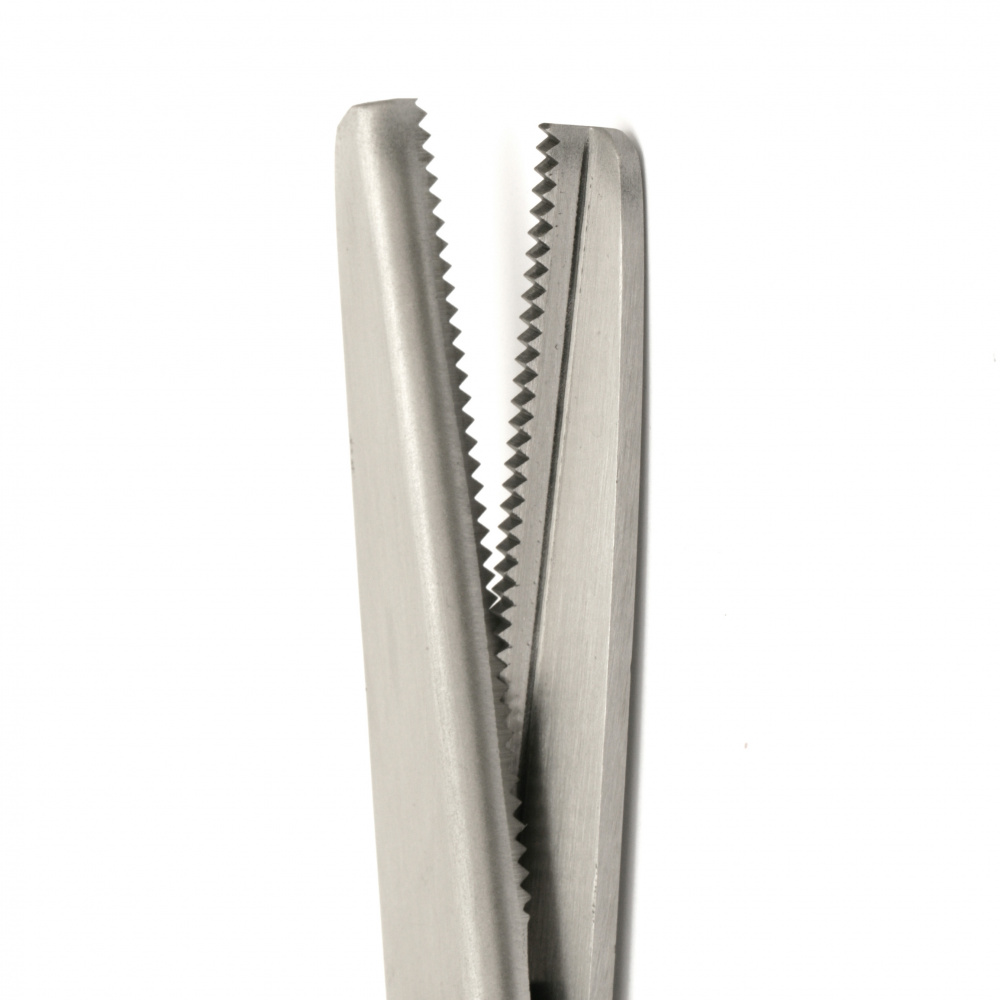 Ножица неръждаема стомана 24x8.5 см за декорация триъгълник 2 мм