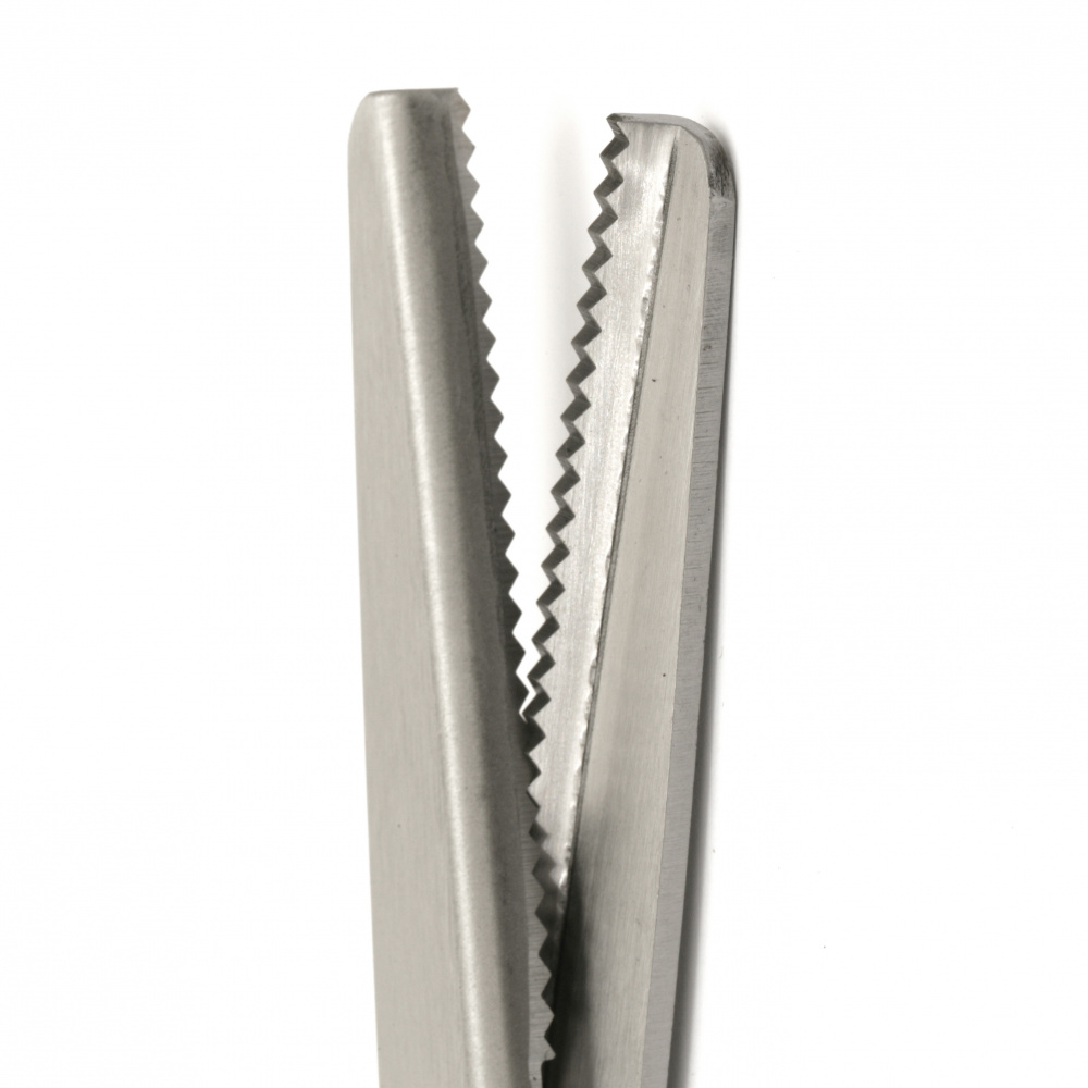 Ножица неръждаема стомана 24x8.5 см за декорация триъгълник 3 мм