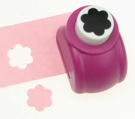 Kamei Paper Punch, 16 mm Shape: Flower with 6 petals, for cardboard up to 160 g/m2, perfect for DIY Craft and Decoration