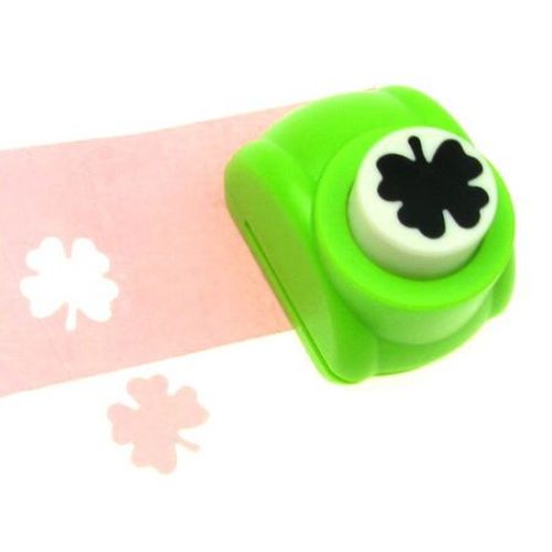 Scrapbook Punch, for cardboard, Clover, 160 grams/m2, 18mm