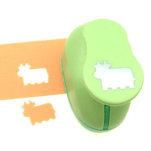 Scrapbook Punch, for cardboard and EVA, Cow, 25mm