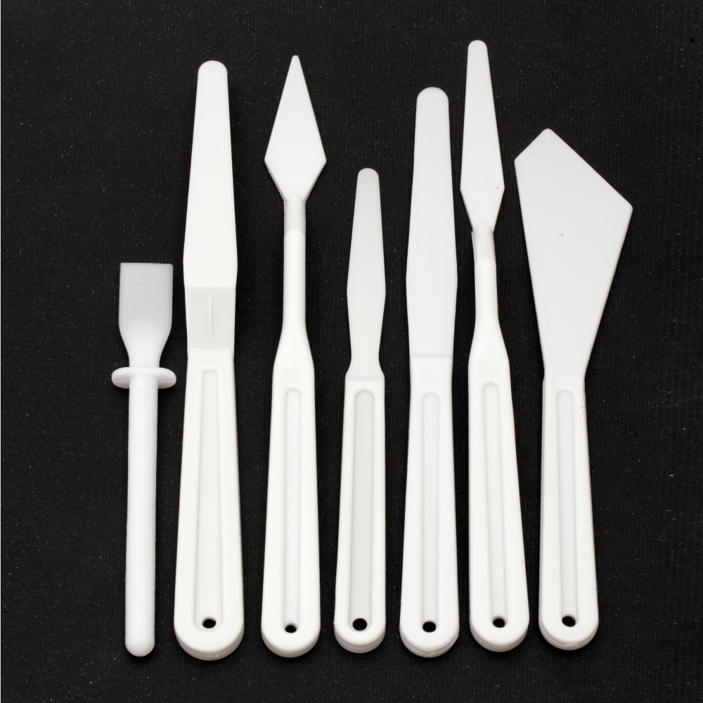 Set of tools for modeling and decoration 7 pieces