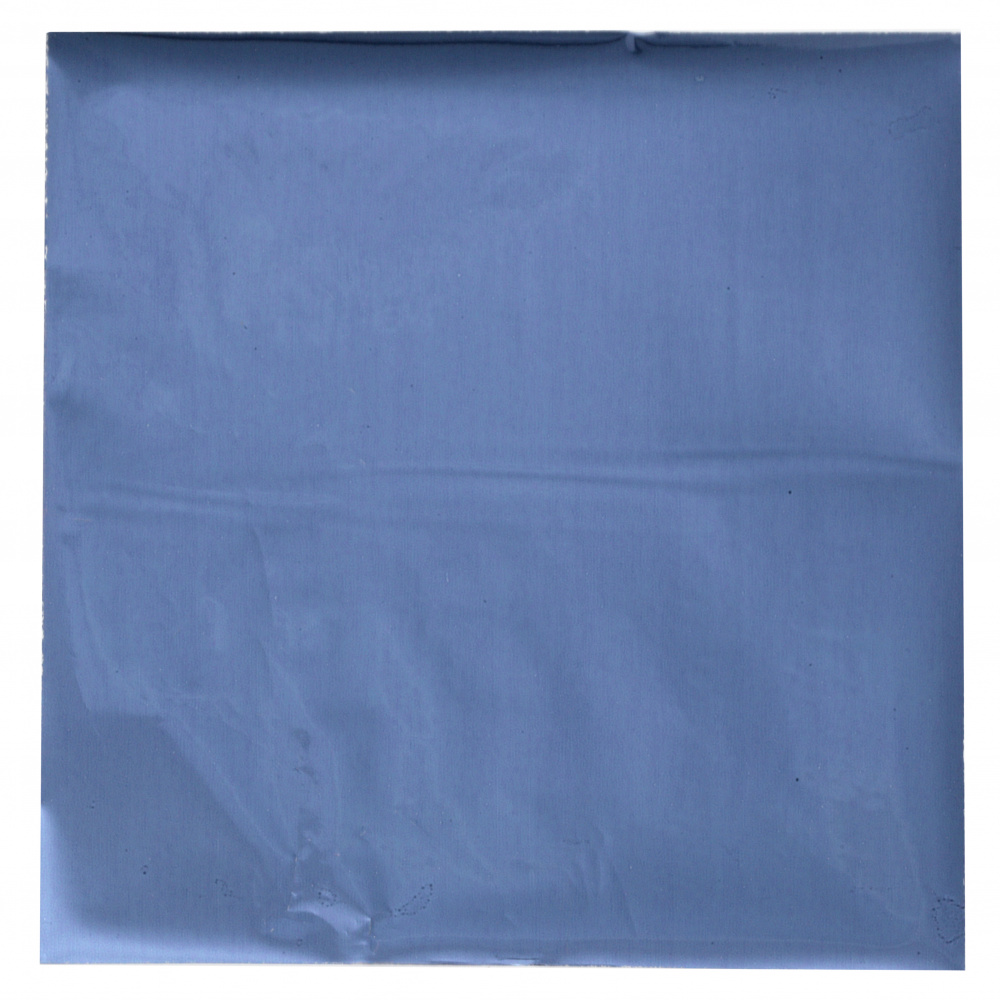 Deco foil and transfer sheet 15x15 cm deco foil and transfer sheet, dark blue and silver, butterflies -2x2 sheets