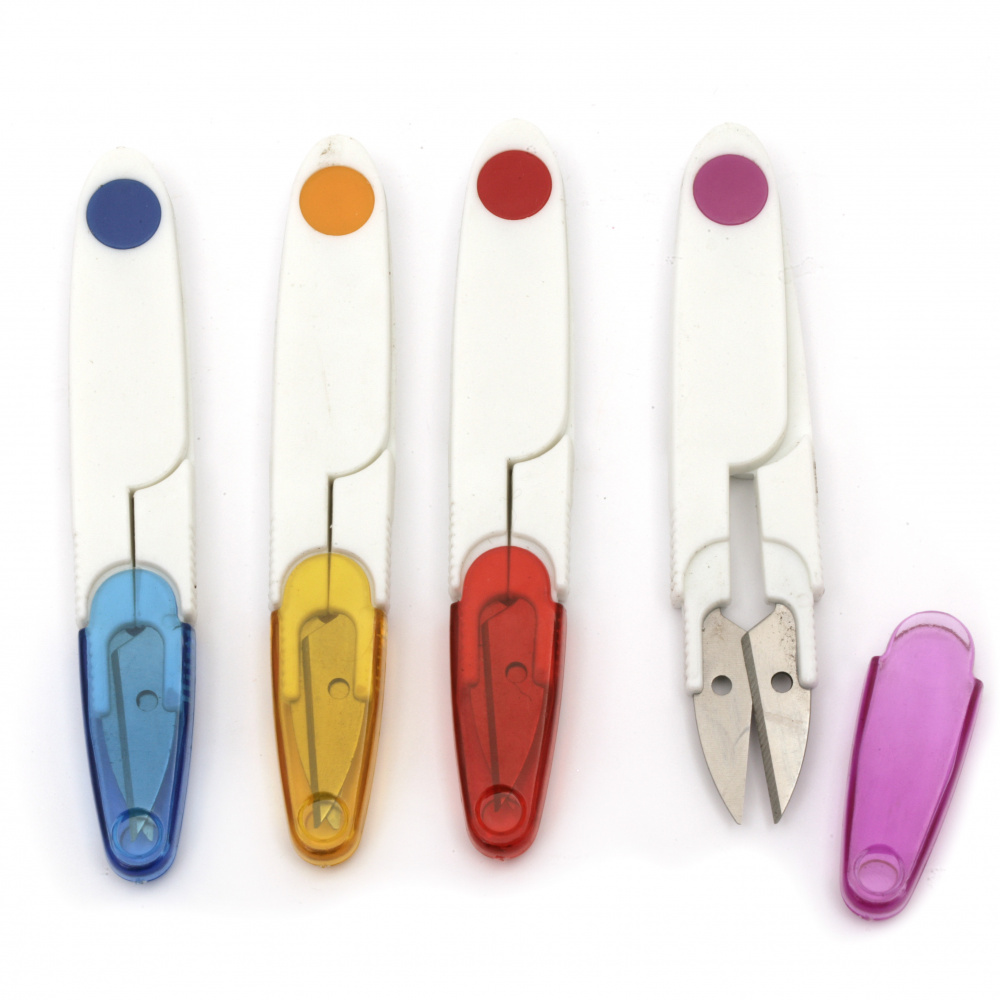 Small scissors 110x20 mm assorted colors