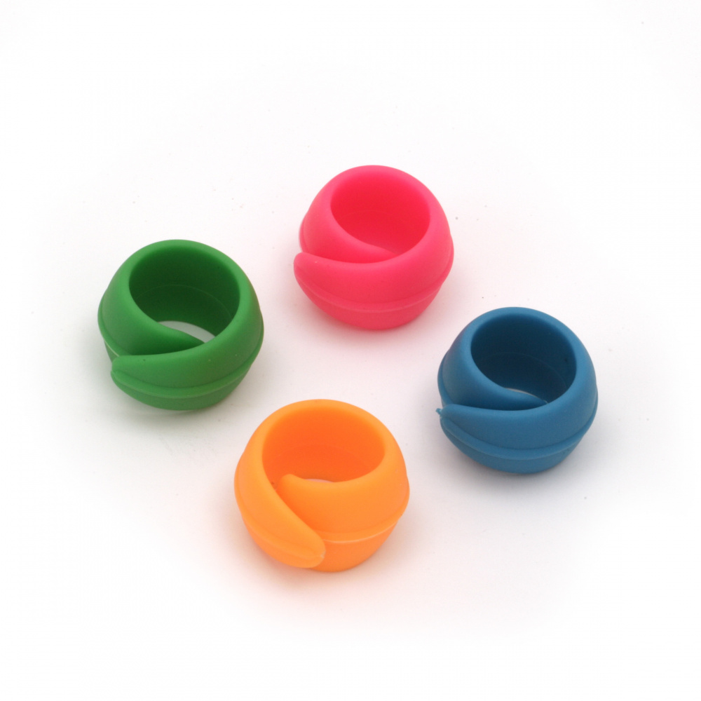 Silicone holder 28x20 mm ASSORTED -4 pieces