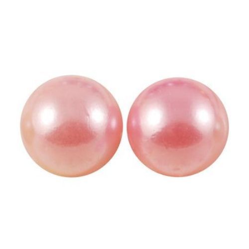 Perla emisferă 3x1,5 mm culoare roz -500 bucăți