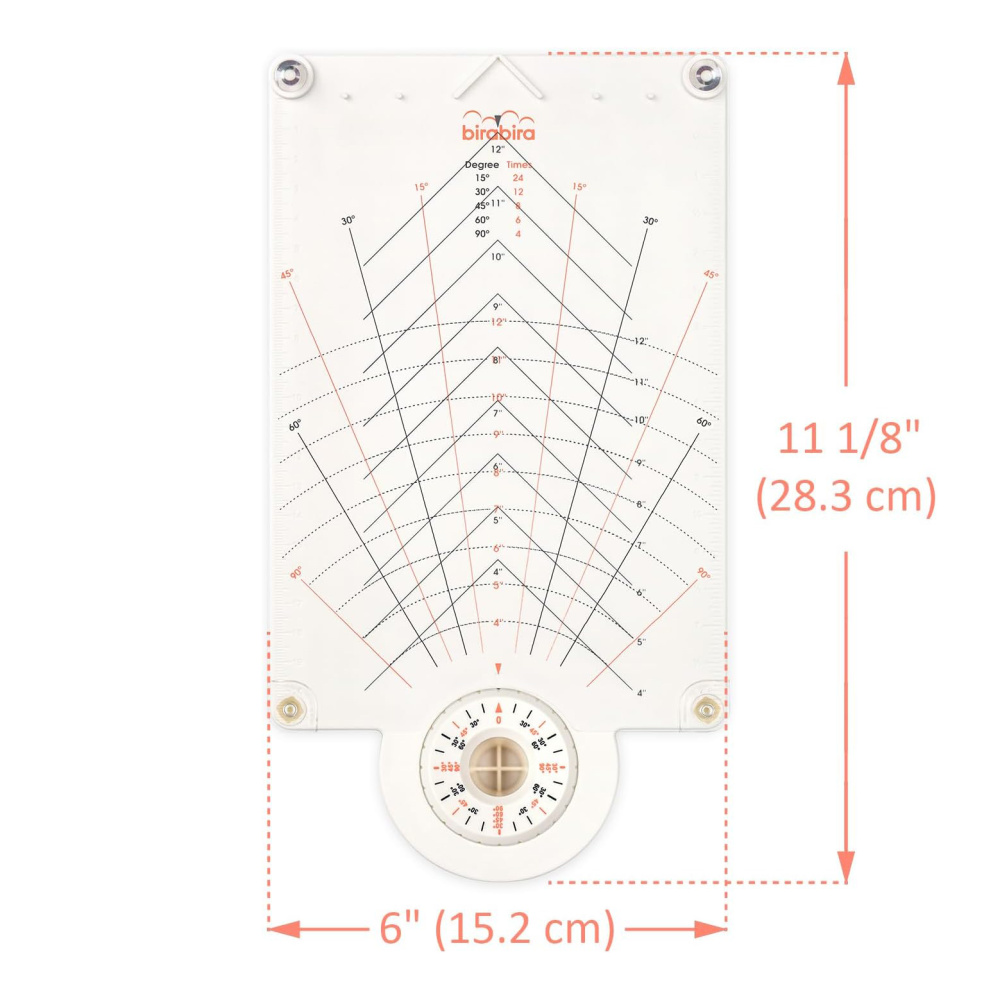 Επιφάνεια κοπής / εργασίας Birabira Circular Pattern Stamp Platform, δύο μαγνήτες και περιστρεφόμενος μαγνητικός δίσκος 