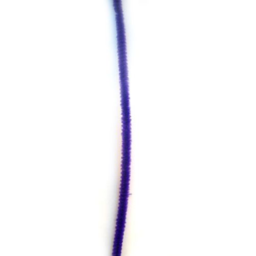 Pipe Cleaners, Chenille Wire, DIY Decorating, Kids Crafts, purple -30 cm -10 pieces