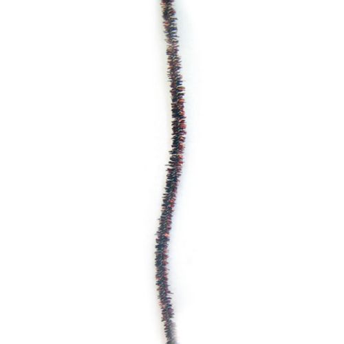 Телени пръчка с ламе цвят кафяв -30 см -10 броя