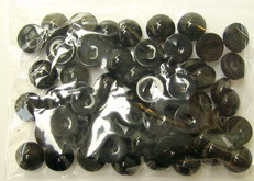 Ματάκια χειροτεχνίας 8 mm μαύρο -100 τεμάχια