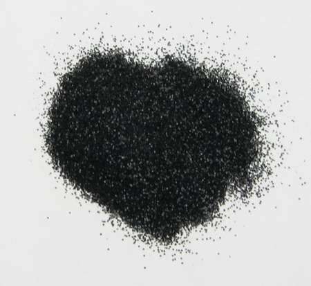 Брокат/глитер на прах 0.3 мм 250 микрона черен -20 грама