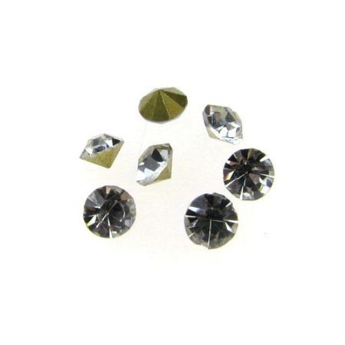 Камък кристал за вграждане SS 15 -1 грам